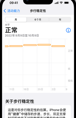 义安iPhone手机维修如何在iPhone开启'步行稳定性通知'