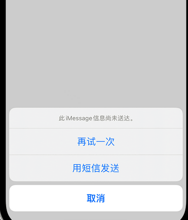 义安apple维修iPhone上无法正常发送iMessage信息