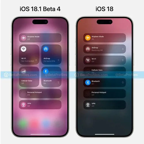 iOS / iPadOS 18.1 Beta 4发布，iPhone XR以上所有机型可升